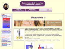 Tablet Screenshot of moteurairchaud.com